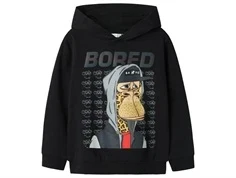 Name It sort sweatshirt med hætte og Bored of Directors print